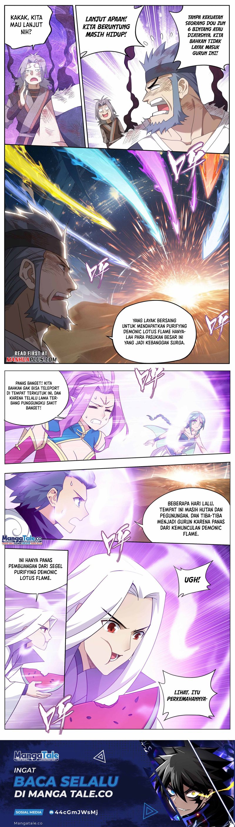 Battle Through the Heavens Chapter 415 Bahasa Indonesia